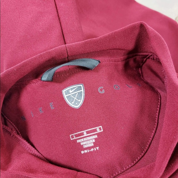 Nike golf Dri-fit undershirt maroon men’s size-L - Picture 4 of 4
